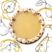 Image illustrant la recette de la Tarte Poire Noisette